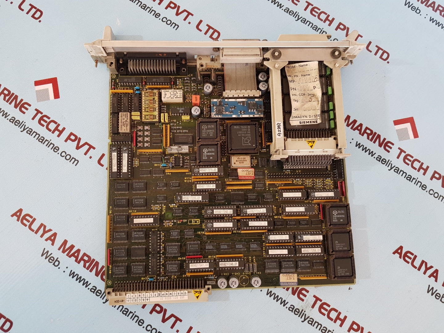 Siemens simadyn d 6dd1601-0ae0 pg16 cpu module