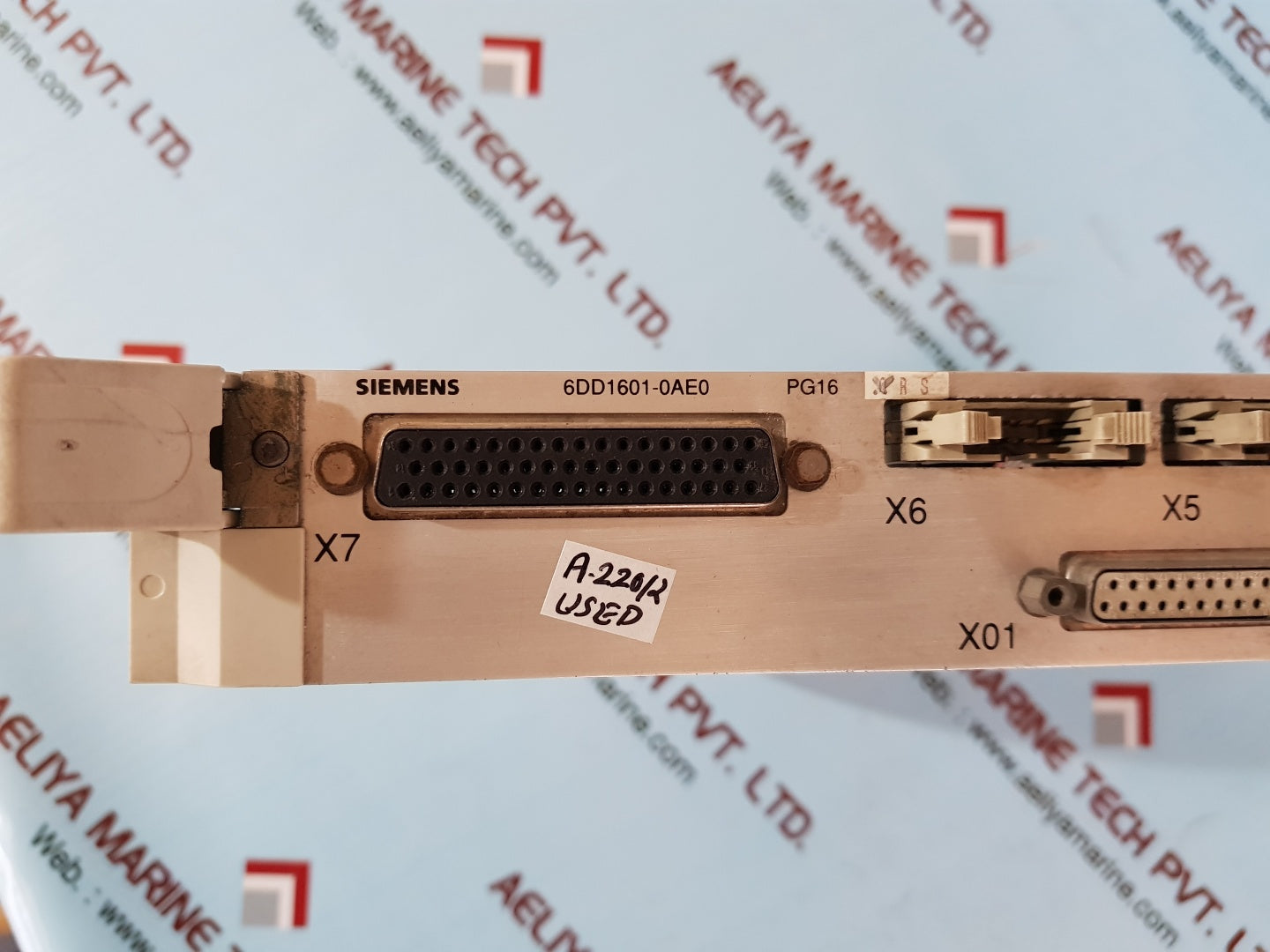 Siemens simadyn d 6dd1601-0ae0 pg16 cpu module