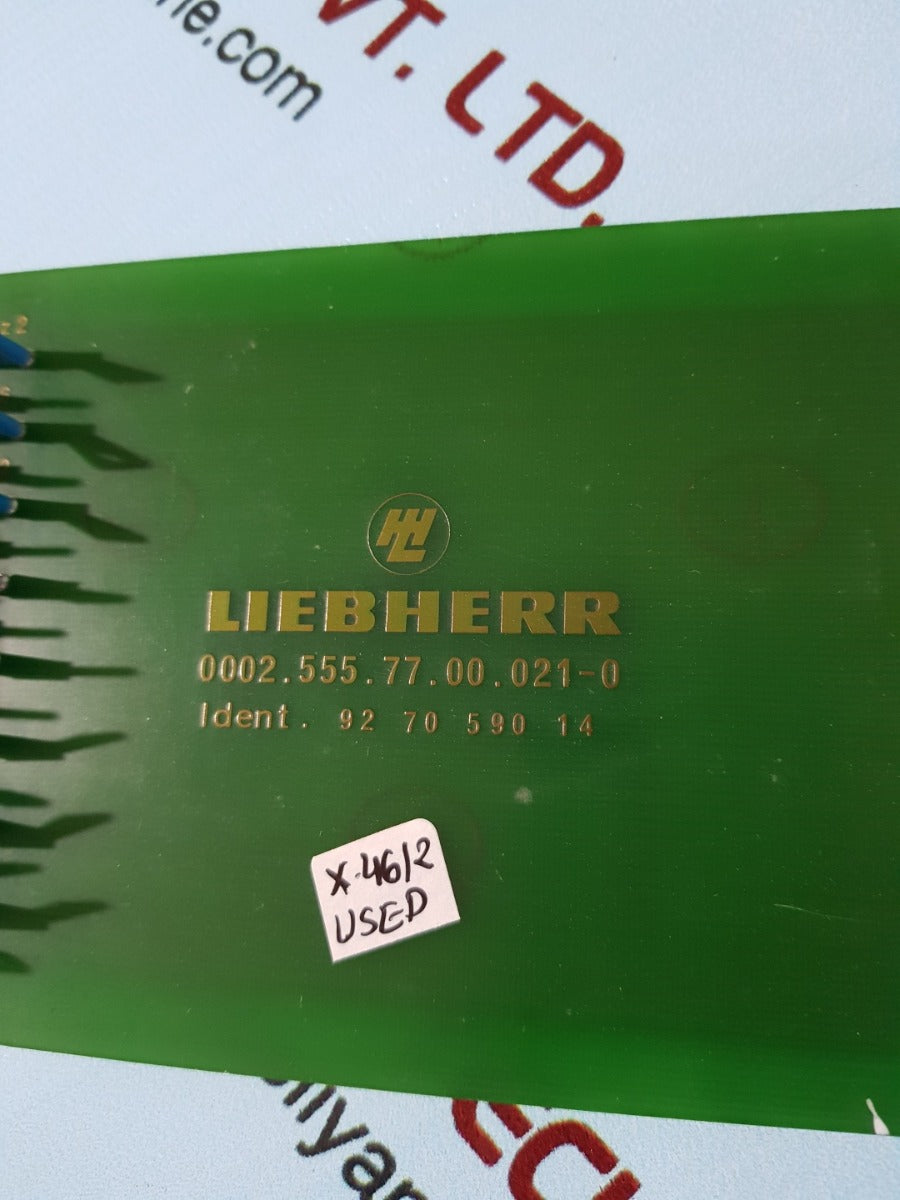 Liebherr 0002.555.77.00.021-0 pcb card 92 70 590 14