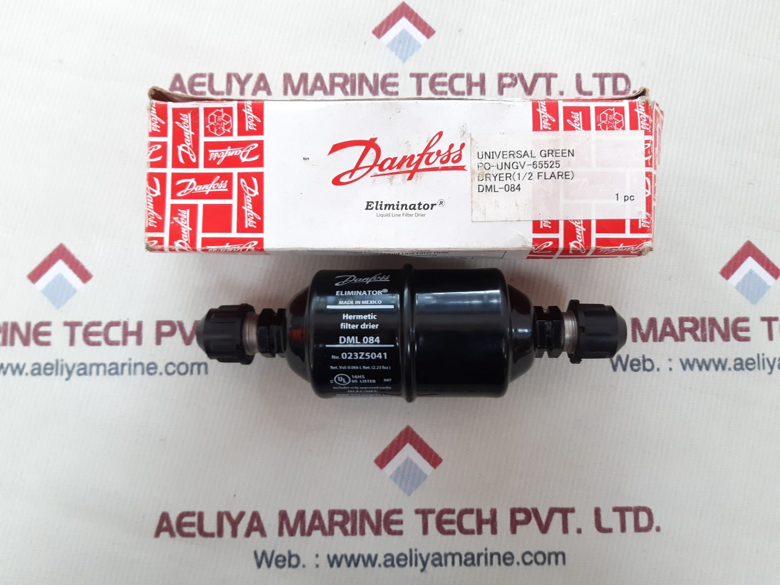 Danfoss dml-084 023z5041 liquid line filter drier