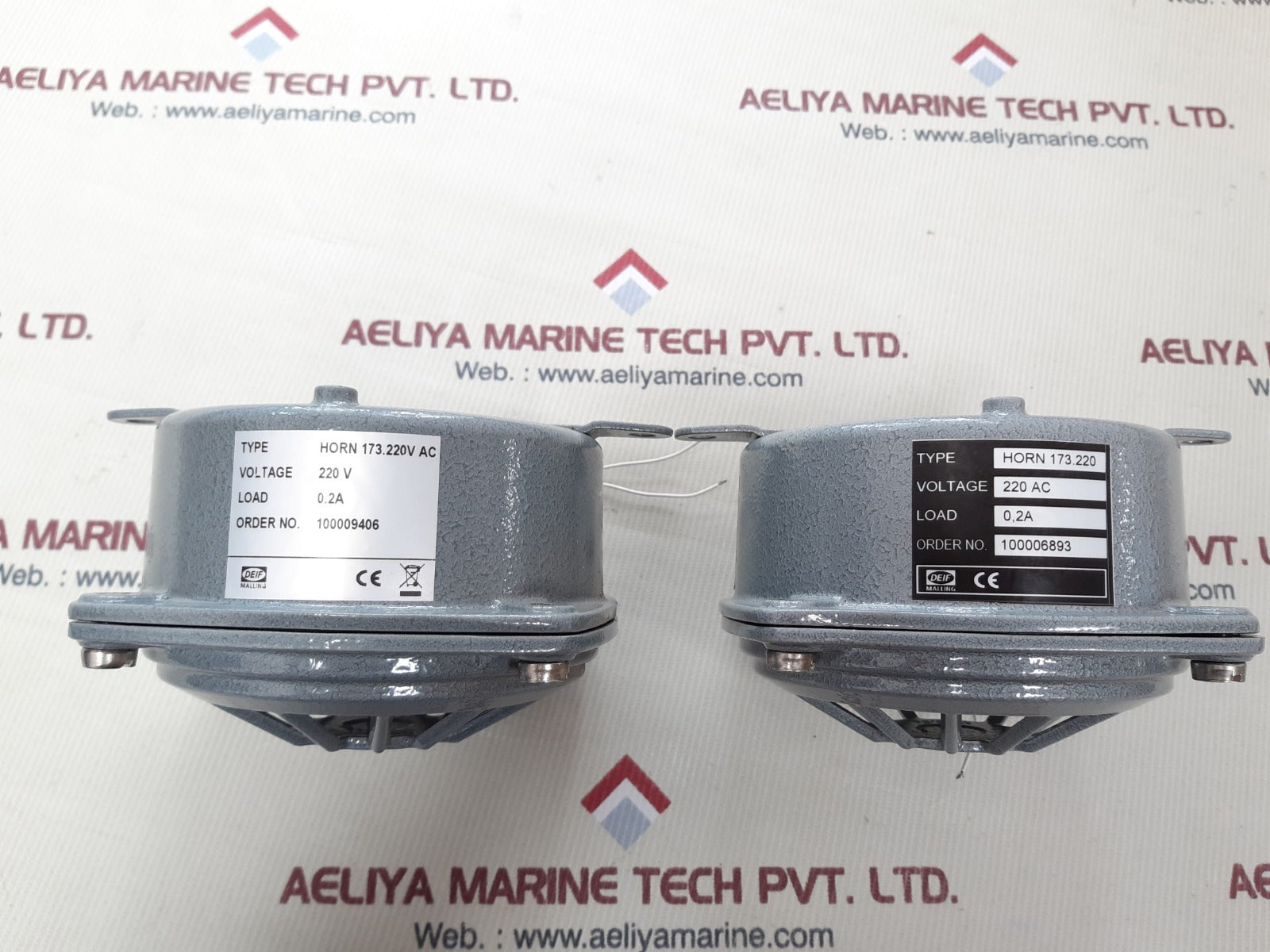 Malling kontrol horn 173.220v ac diaphragm