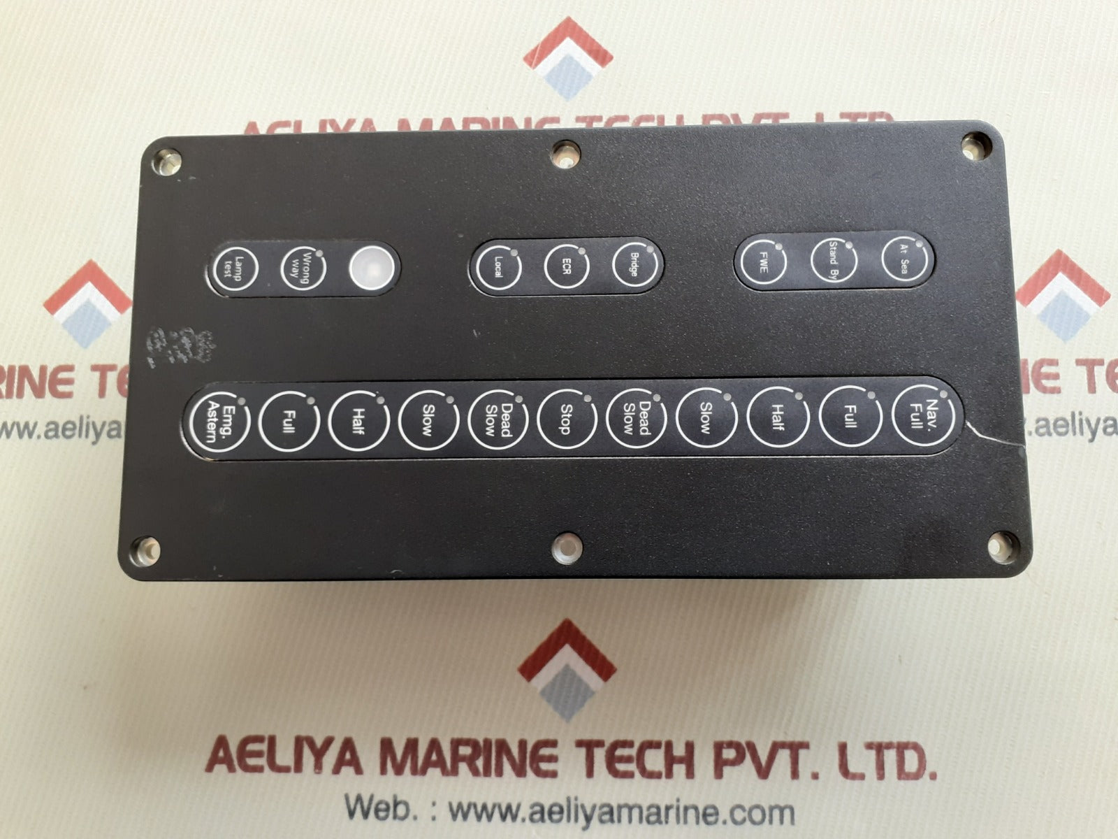 Kongsberg pbt 8100318 engine control & alarm system