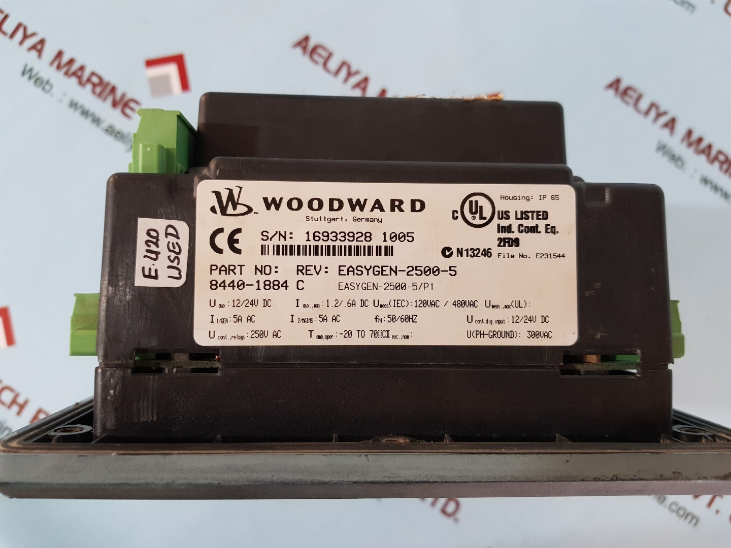 Woodward 8440-1884 c controller easygen 2500-5