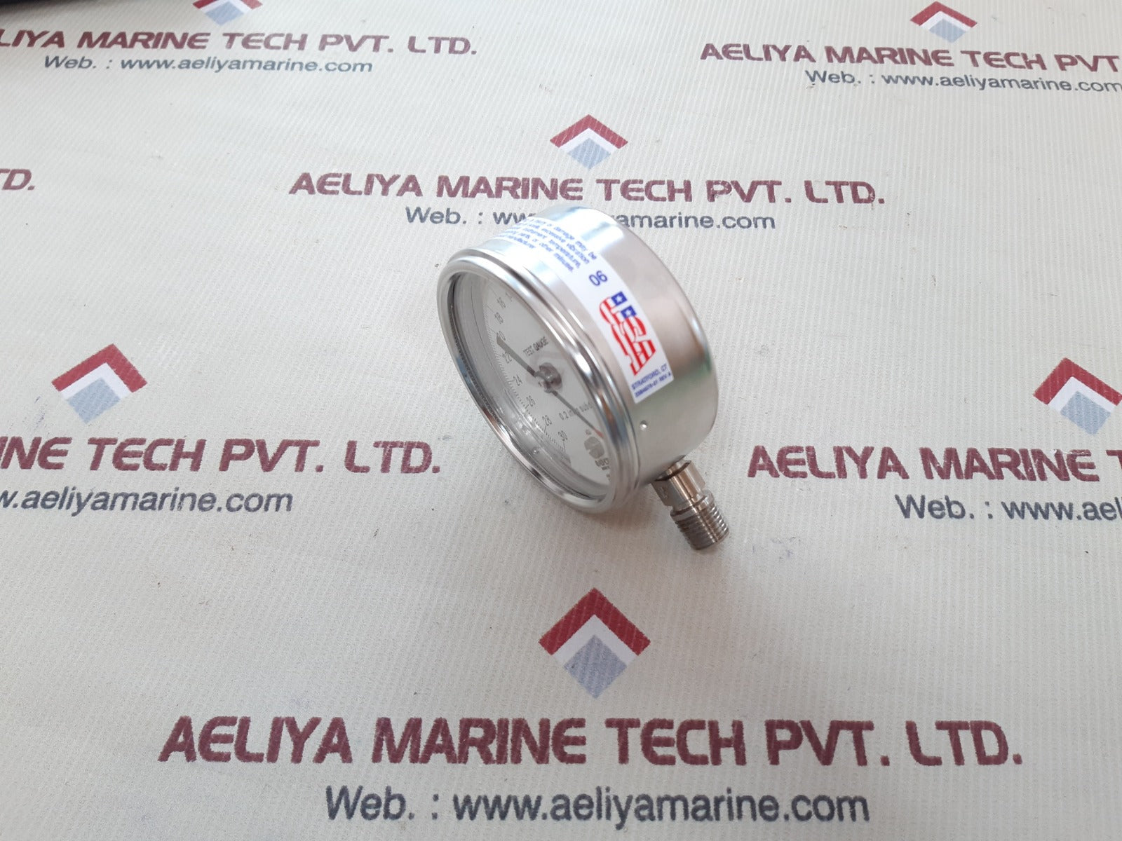 Ashcroft 0.2 inhg subd test gauge