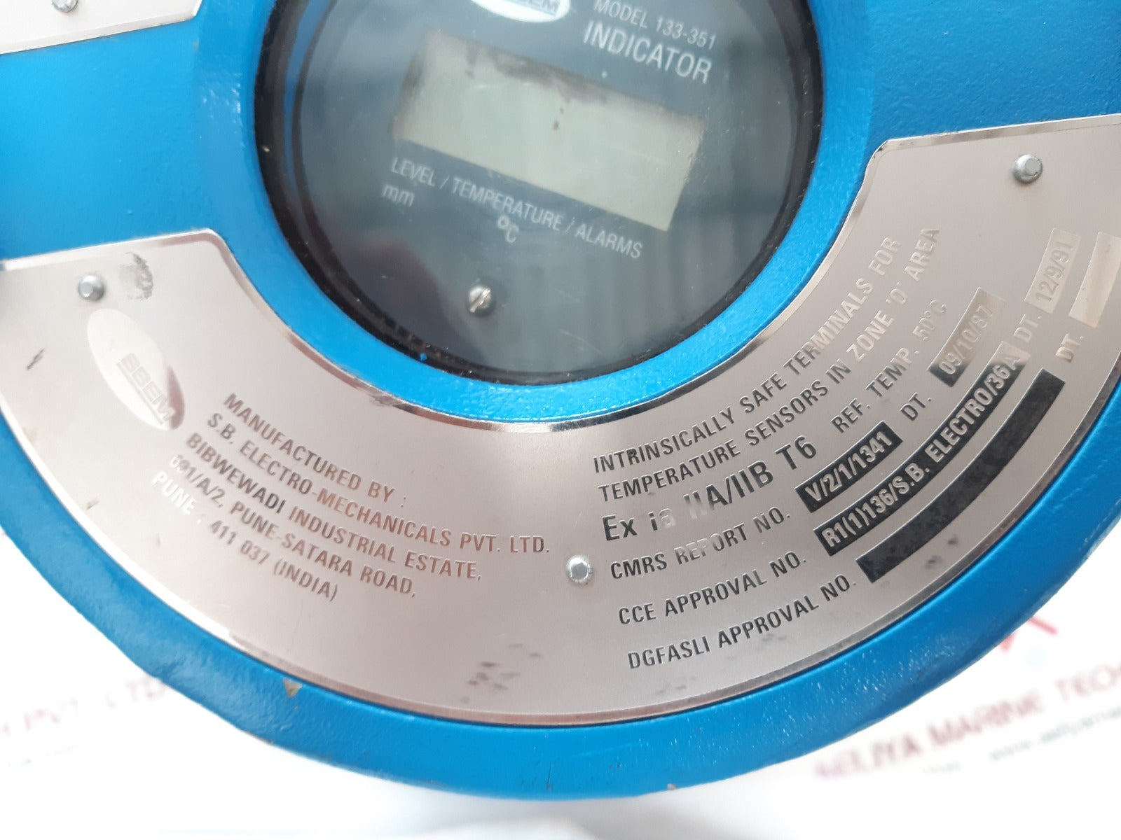Sbem 133-351 indicator flameproof smart tank data transmitter