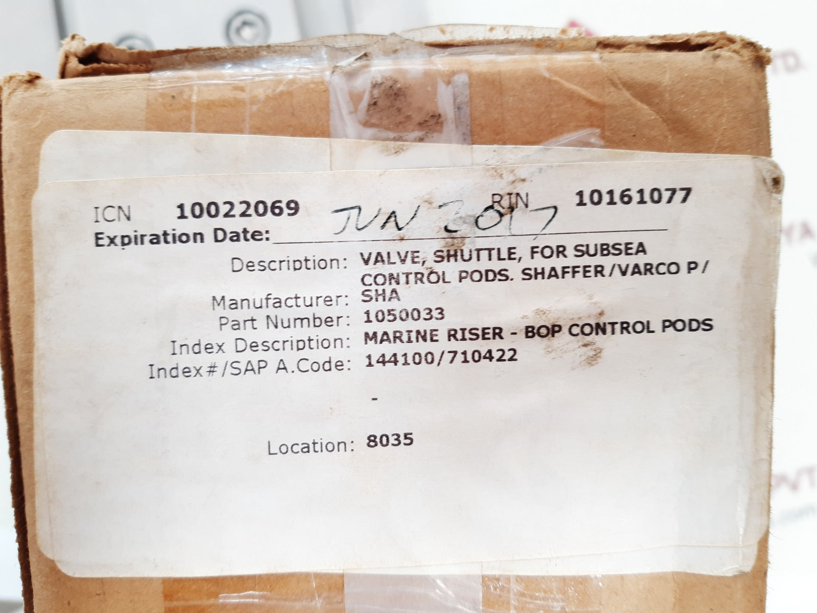 Gilmore 4253481 shuttle valve