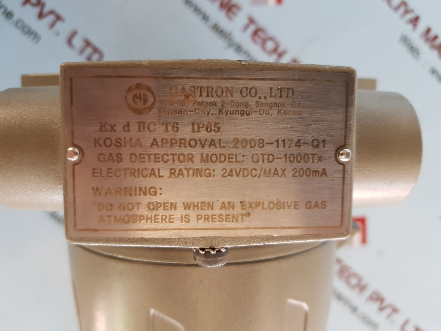 Gastron gtd-1000tx toxic gas detector meas.gas h2s