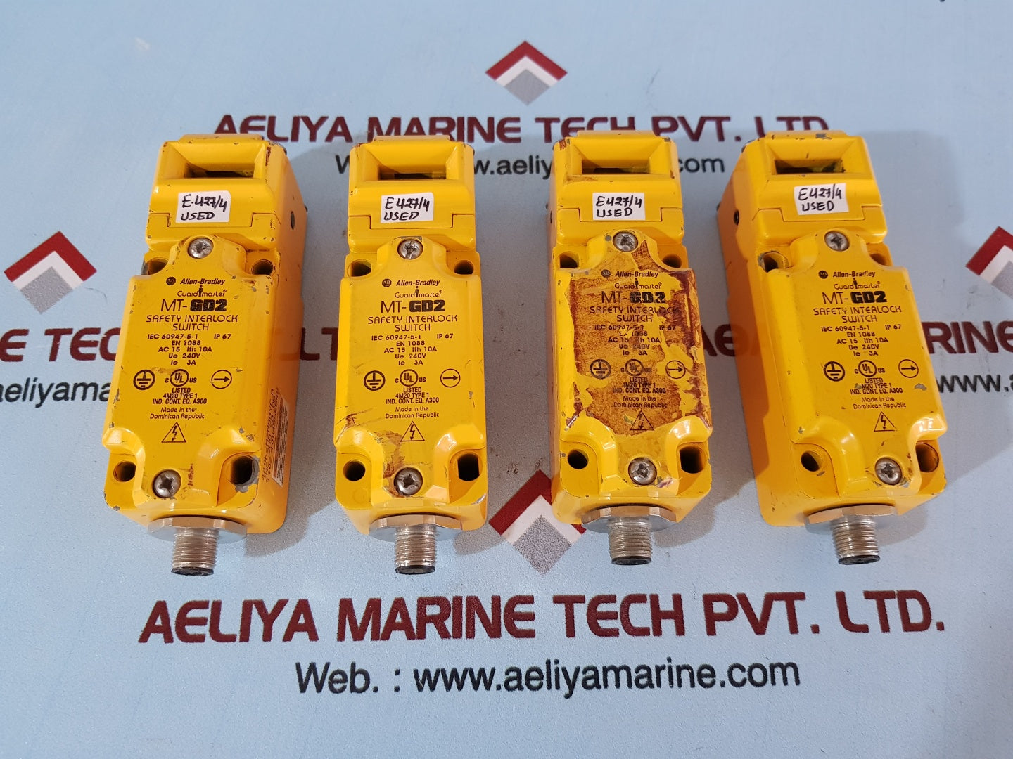 Allen-bradley guard master mt-gd2 safety interlock switch