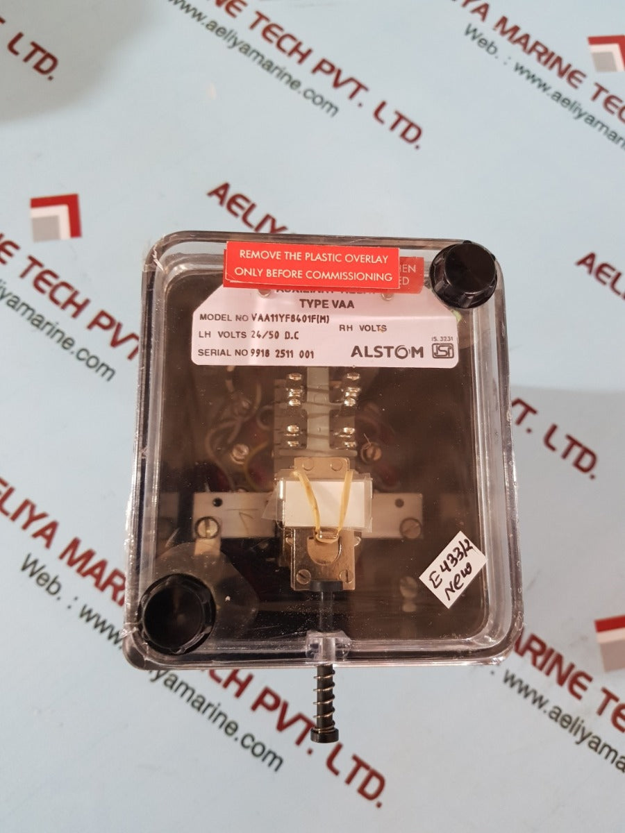 Alstom Vaa Auxiliary Relay Vaa11Yfb401F(M)