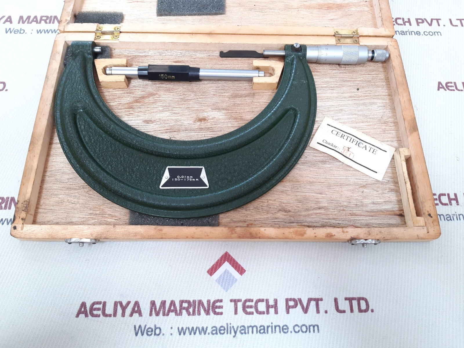 0.01 mm 150-175 mm external micrometer