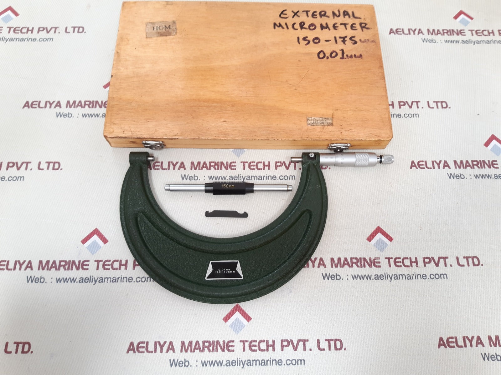 0.01 mm 150-175 mm external micrometer