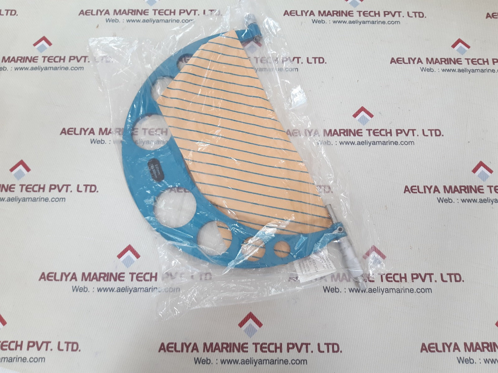 0.01 mm 150-300 mm micrometer with interchangeable anvils