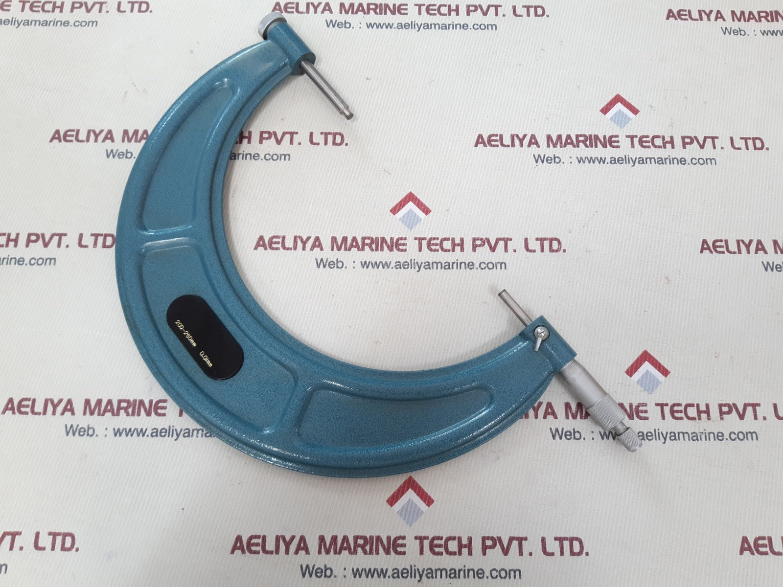 0.01 mm 200-250 mm external micrometer with 225 mm out side