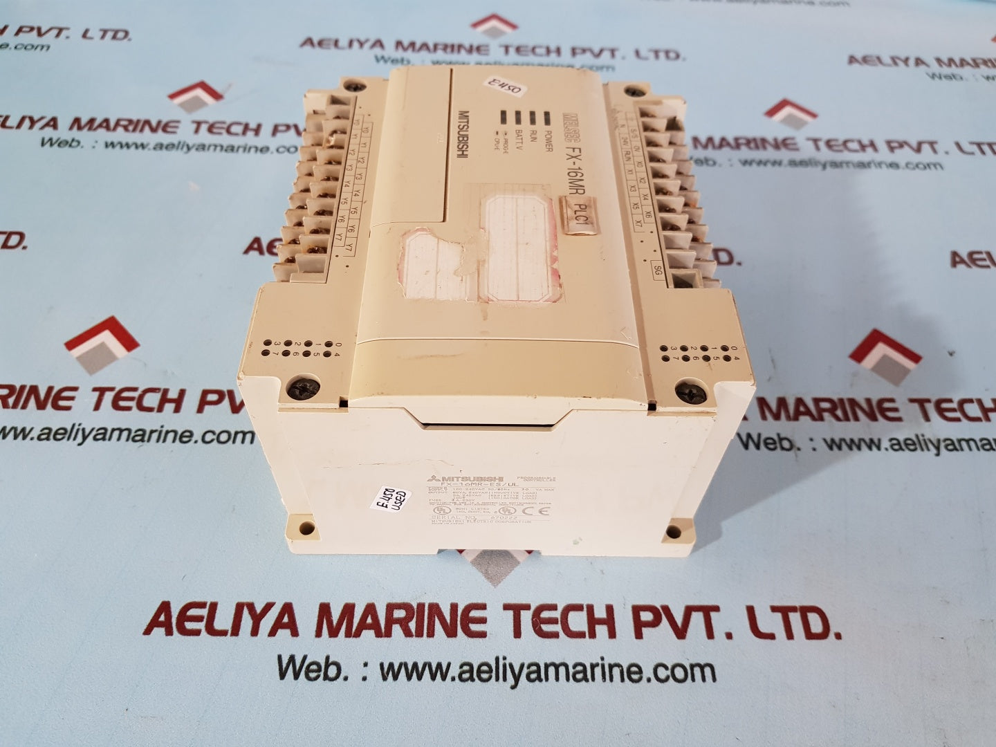 Mitsubishi melsec fx-16mr-es/ul programmable controller