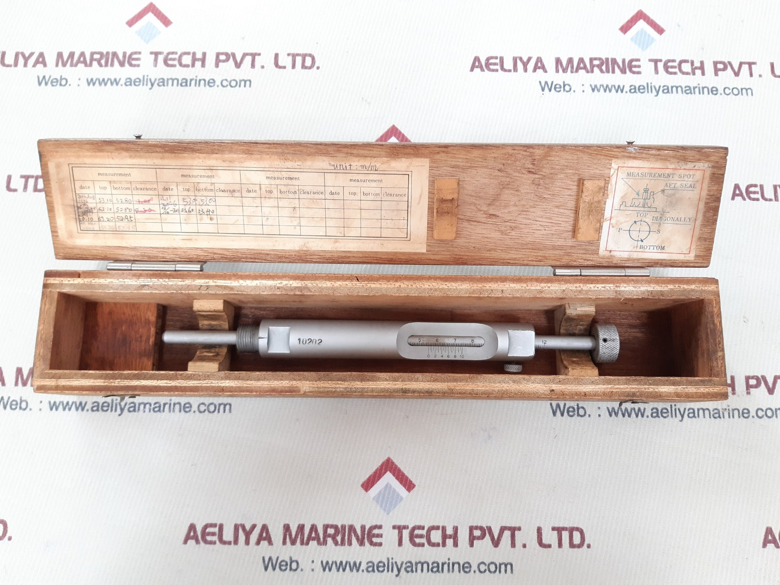 Japan marine wear down poker gauge