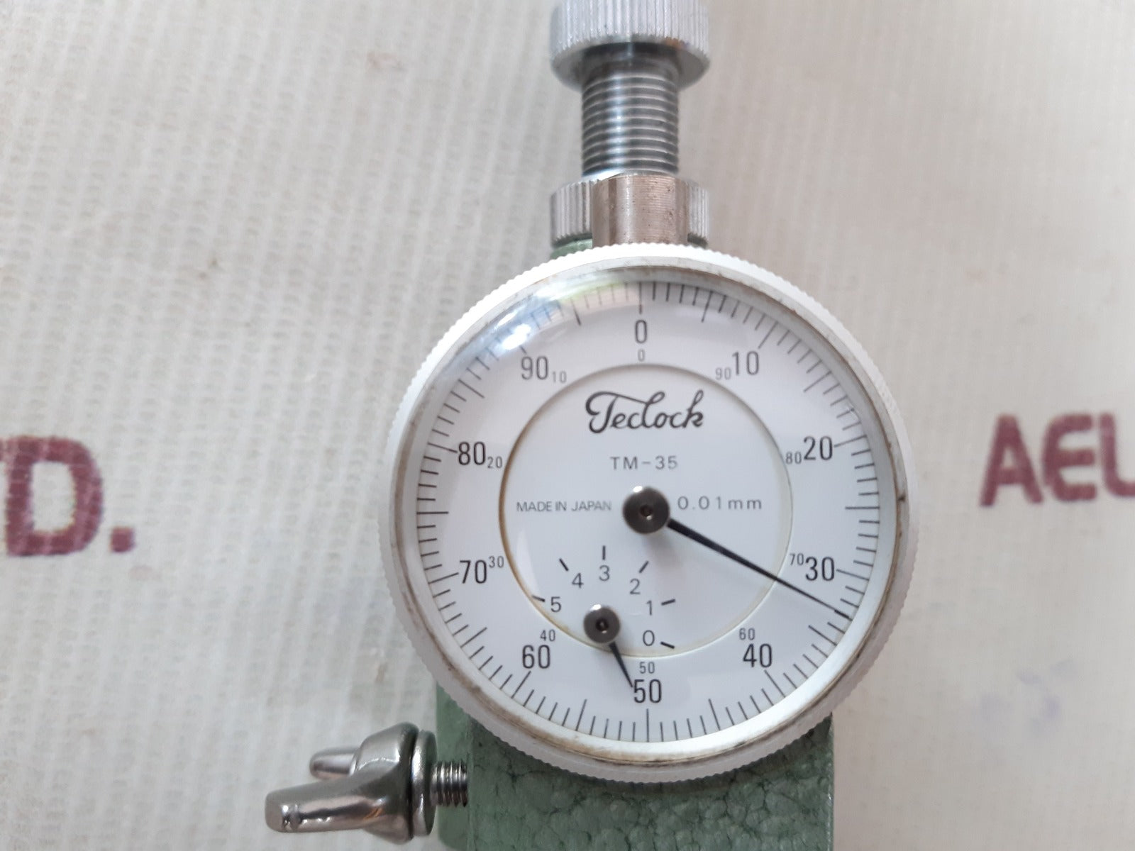 Teclock tm-35 crank deflection gauge