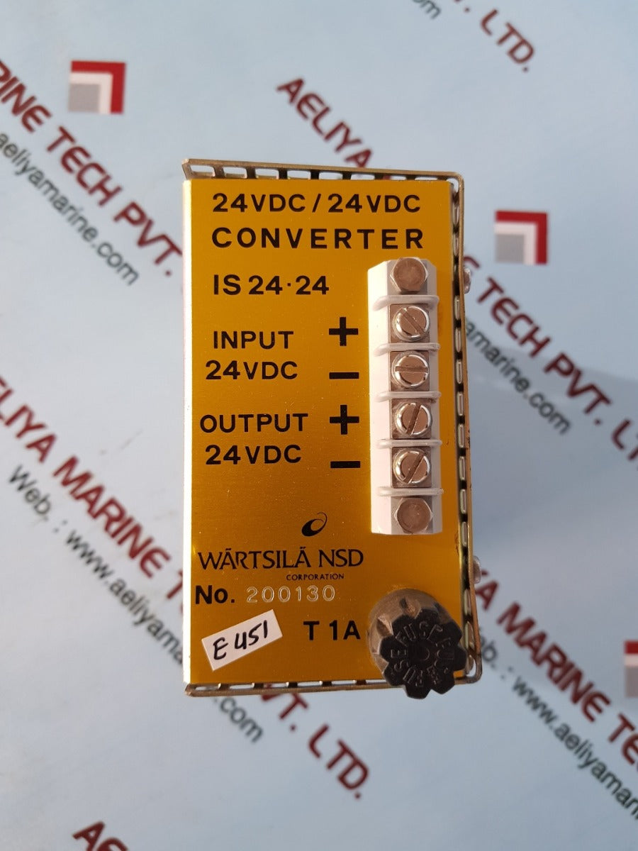 Wartsila nsd is 24.24 24 vdc/24 vdc converter