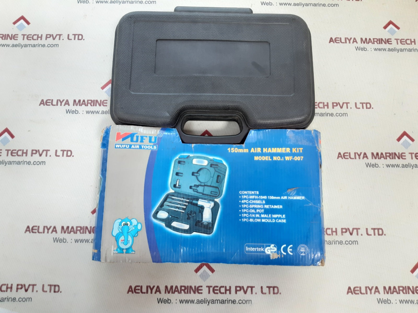 Wufu wf-007 air tools 150mm air hammer kit