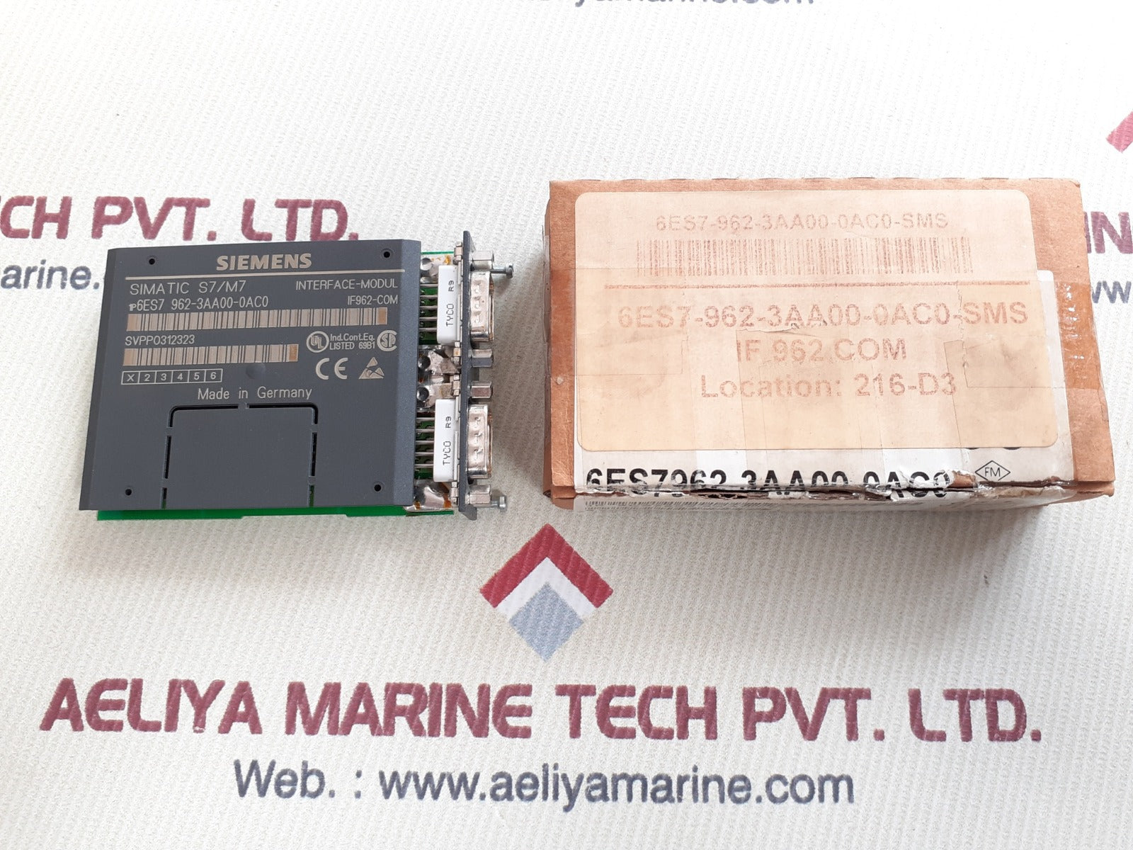 Siemens simatic s7/m7 6es7 962-3aa00-0ac0 interface