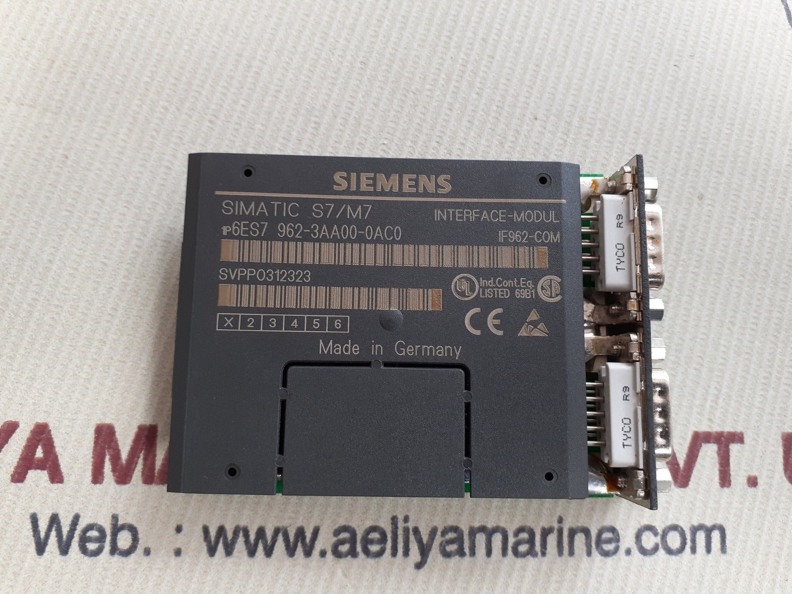 Siemens simatic s7/m7 6es7 962-3aa00-0ac0 interface