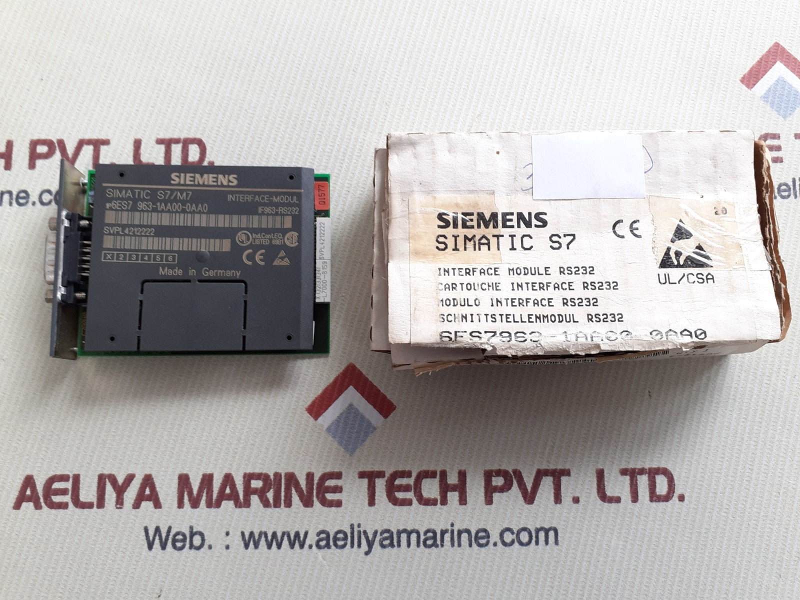Siemens 6es7962-3aa00-0ac0 simatic s7/m7 if962-com interdface module