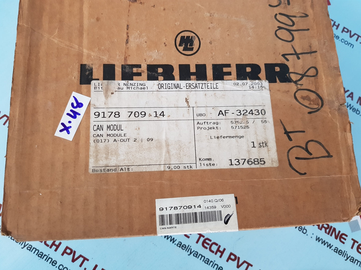 Liebherr 9178 709 14 can module
