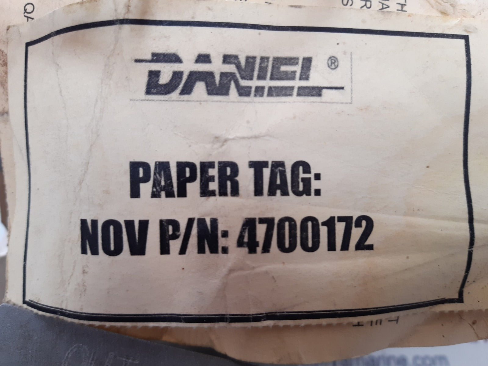 Daniel 1478-1p Daniel liquid "pt" turbine meter