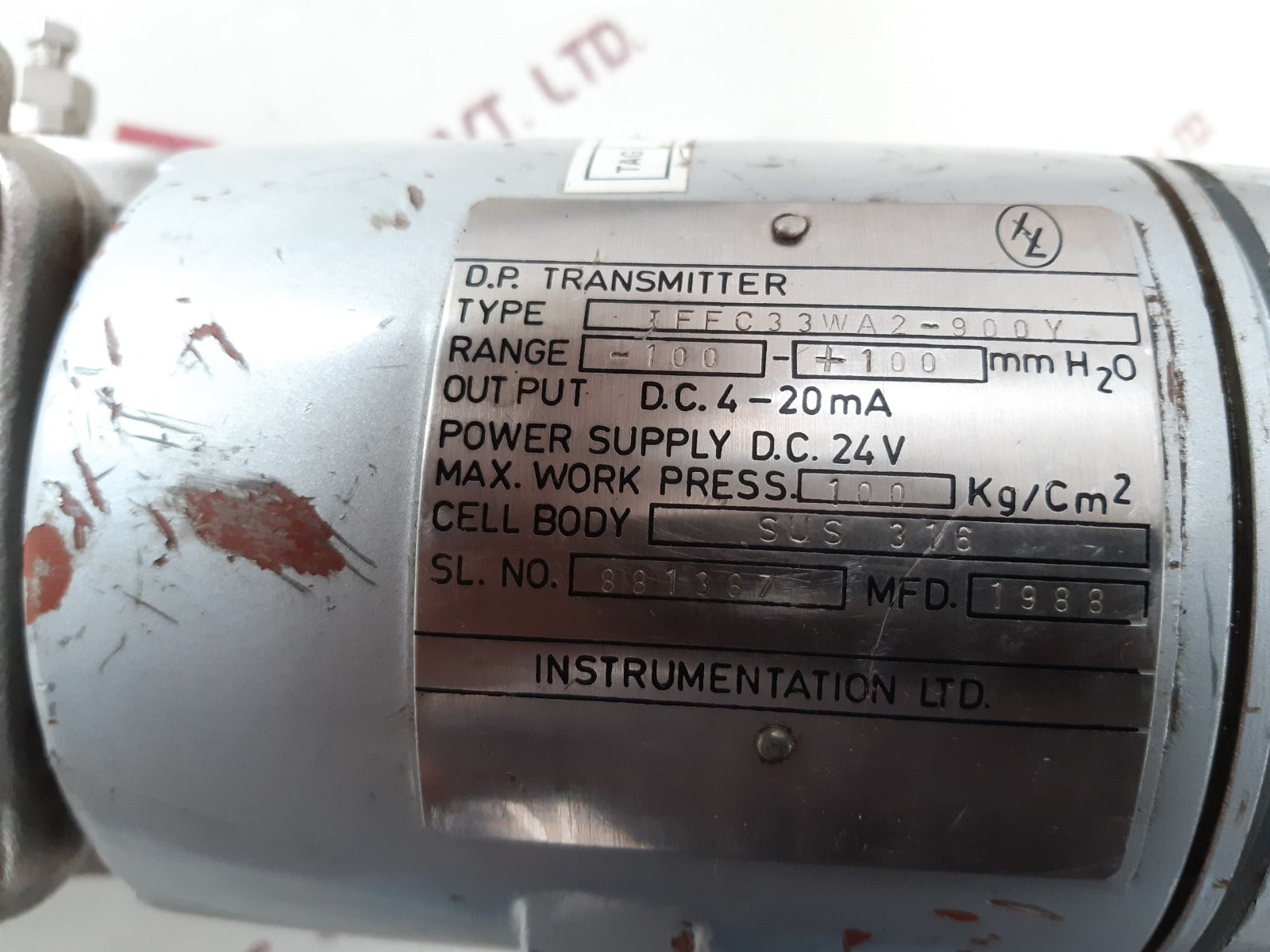 Fuji electric iffc33wa2-900y d.p.transmitter