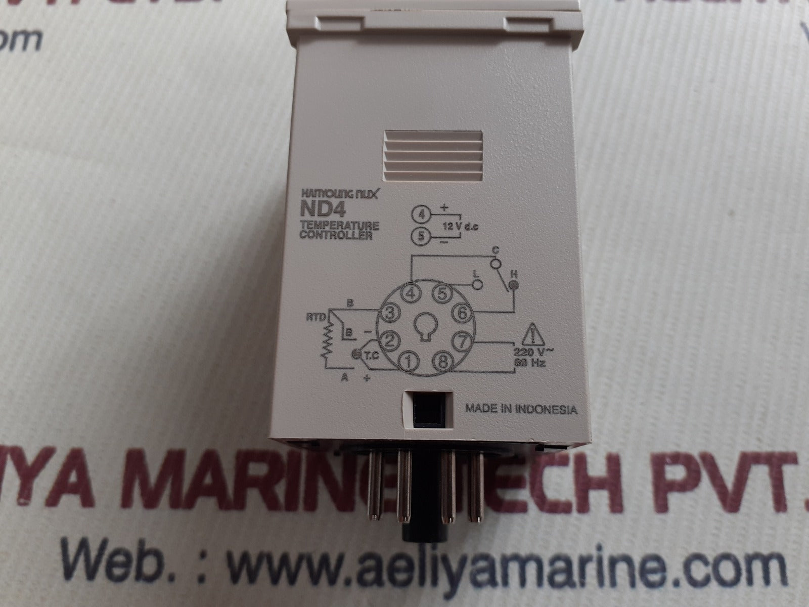 Hanyoung nd4-ppmr05 temperature controller