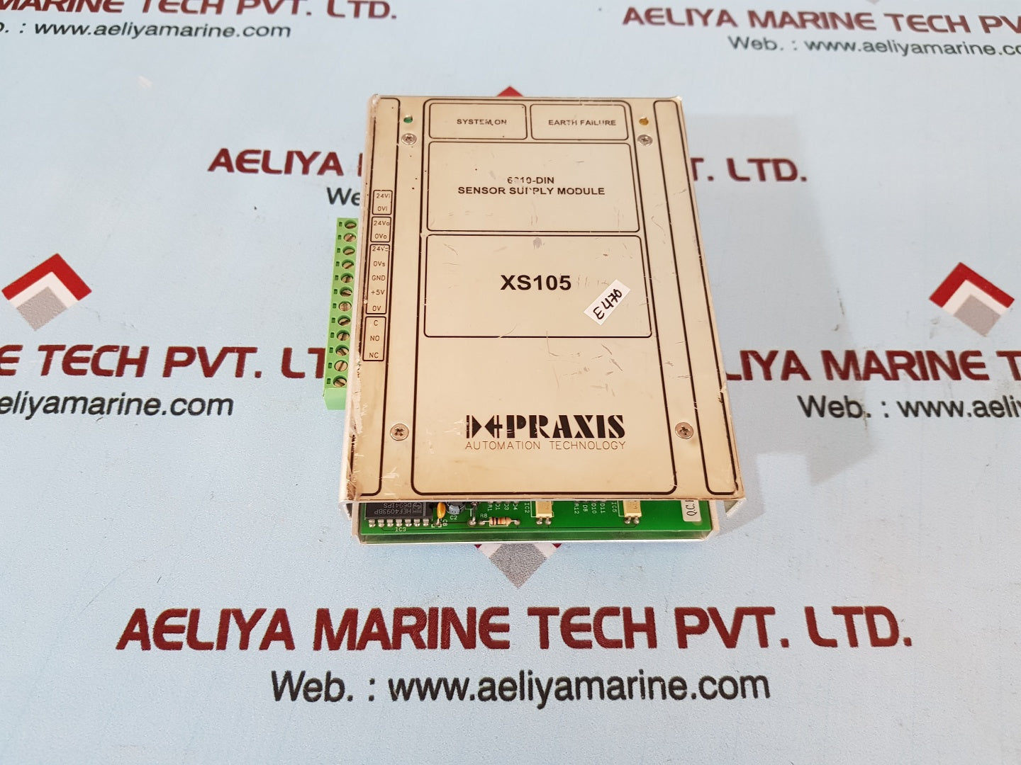 Praxis 98.6.010.701 sensor supply module xs105