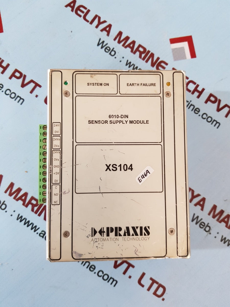 Praxis 98.6.010.701 sensor supply module xs104
