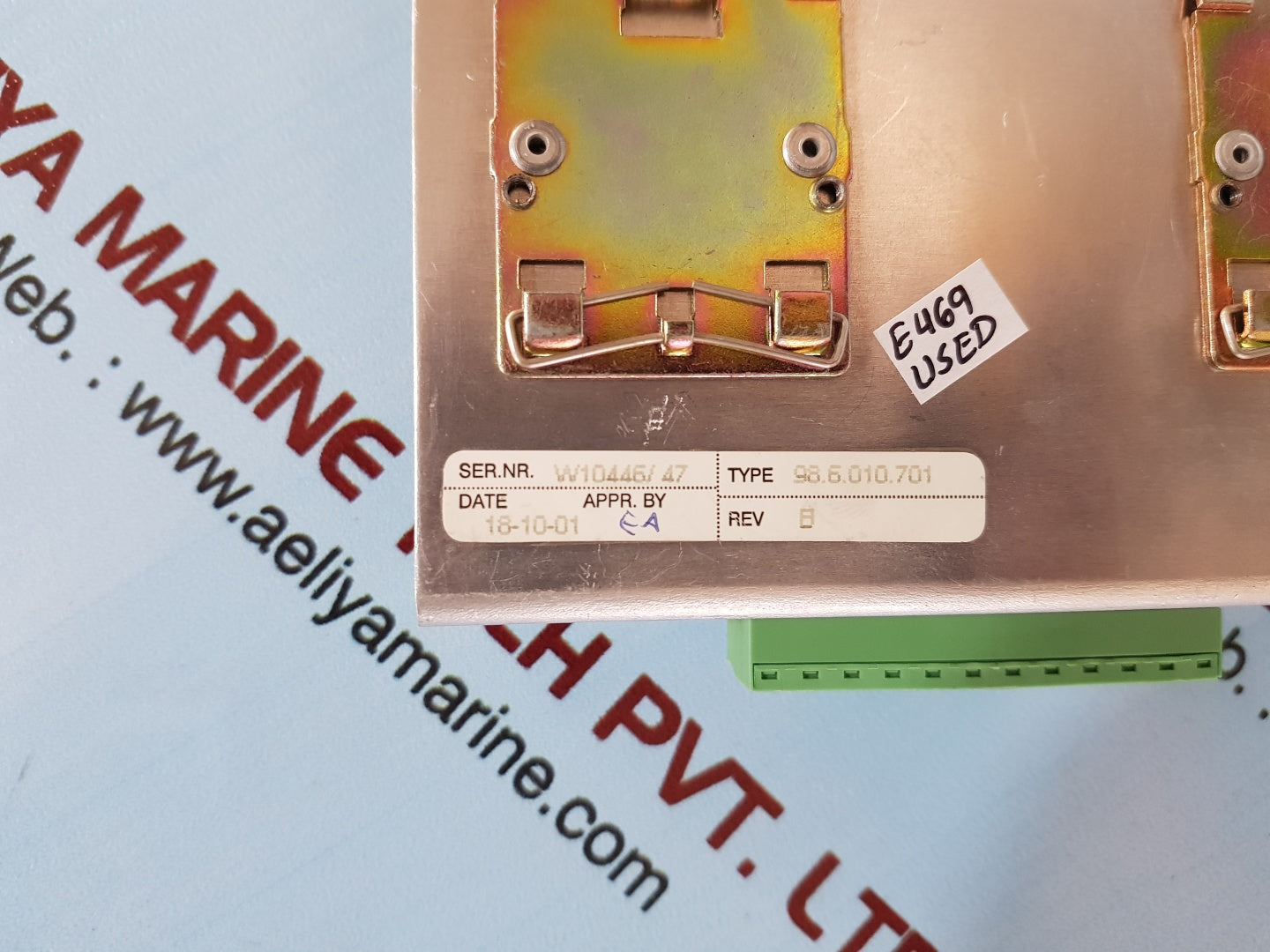 Praxis 98.6.010.701 sensor supply module xs104