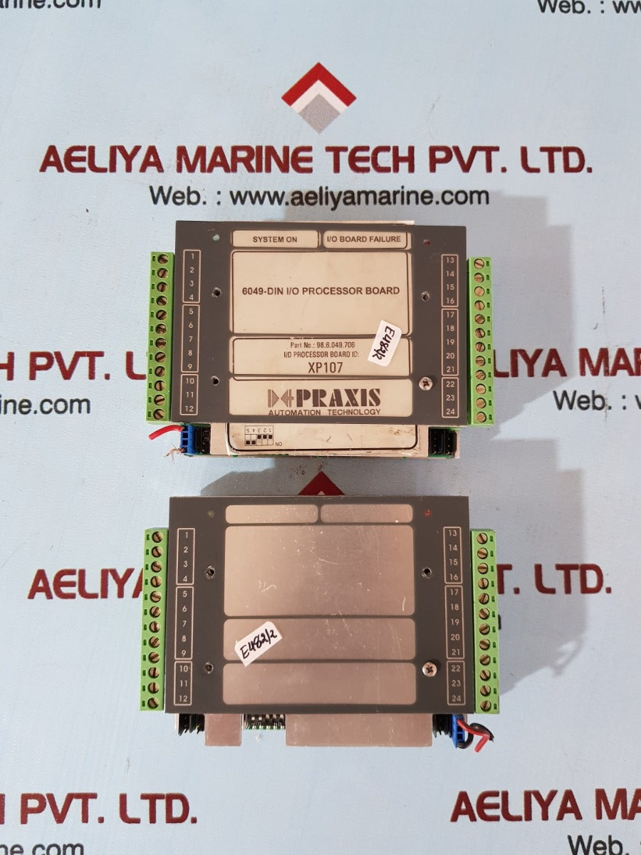 Praxis 98.6.049.706 6049-din i/o processor board