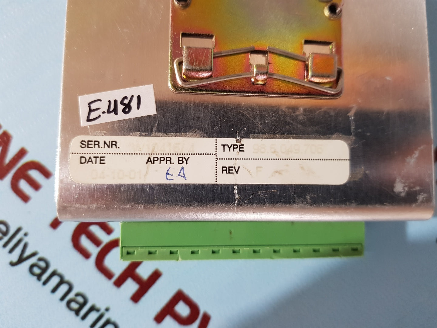 Praxis 98.6.049.706 i/o processor board xp109