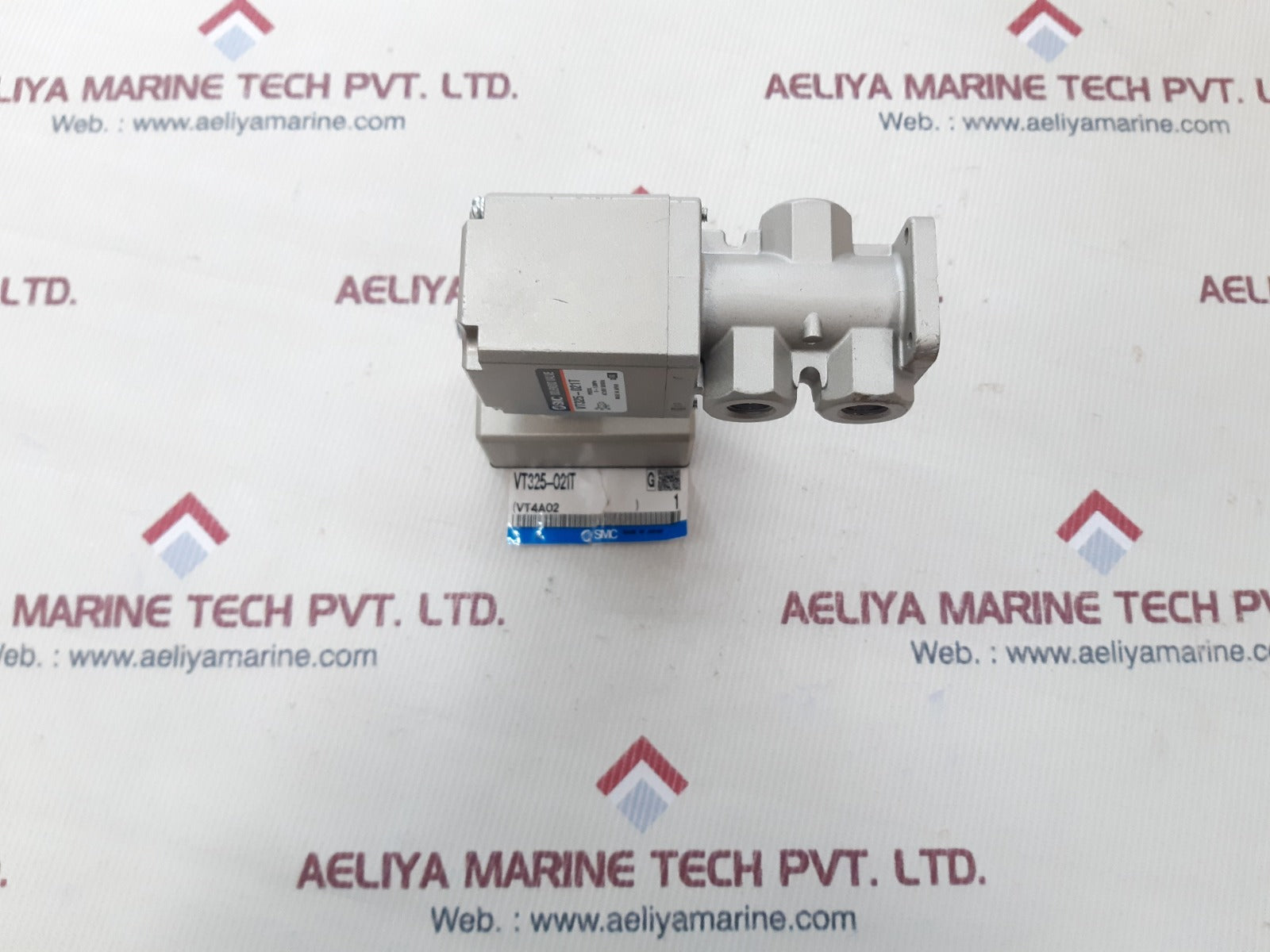 Smc vt325-021t solenoid valve 0~1.0 mpa 100v 50/60hz