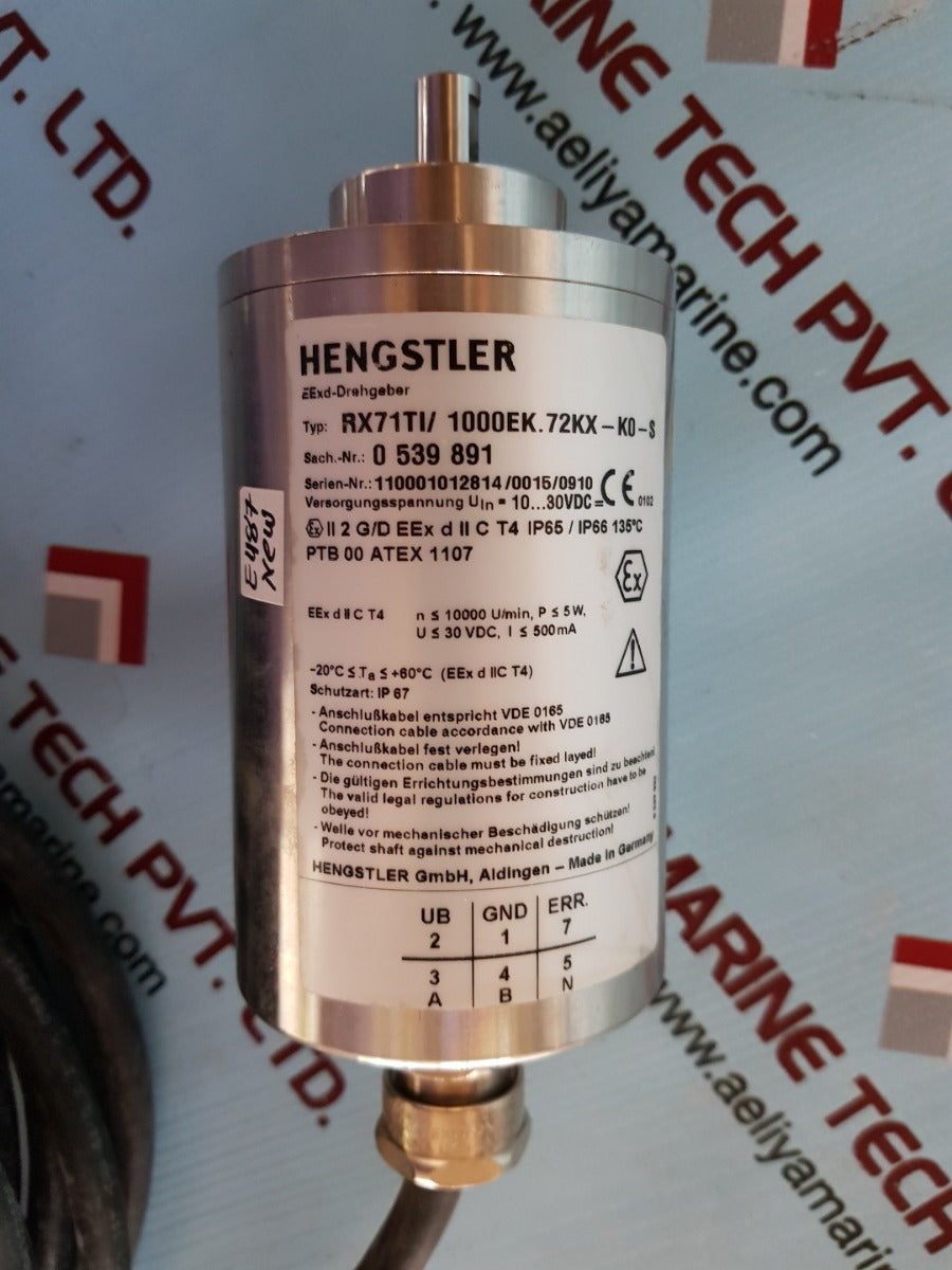 Hengstler rx71ti/1000ek.72kx-k0-s encoder