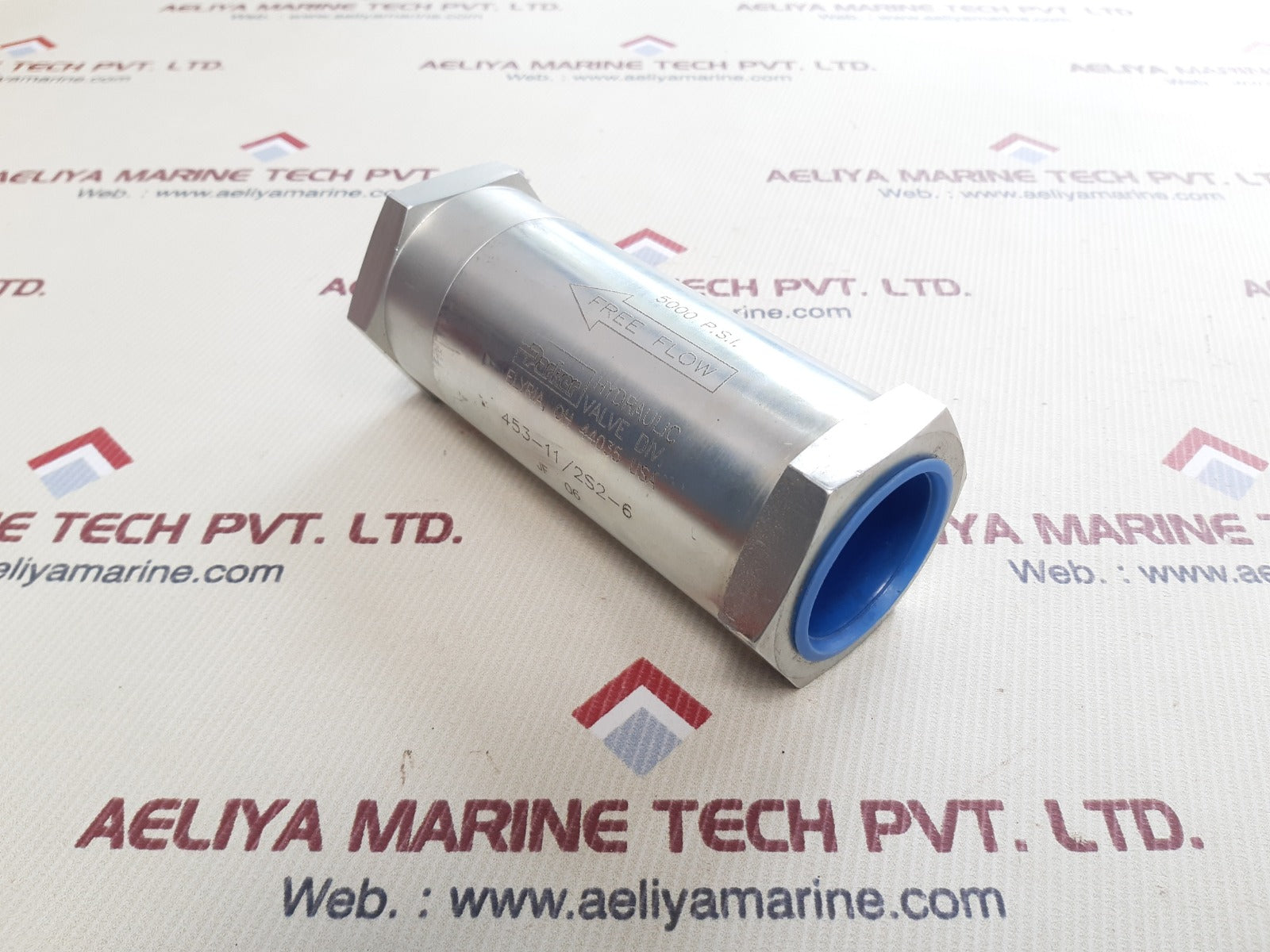 Parker 453-11/2s2-6 check valve 5000psi