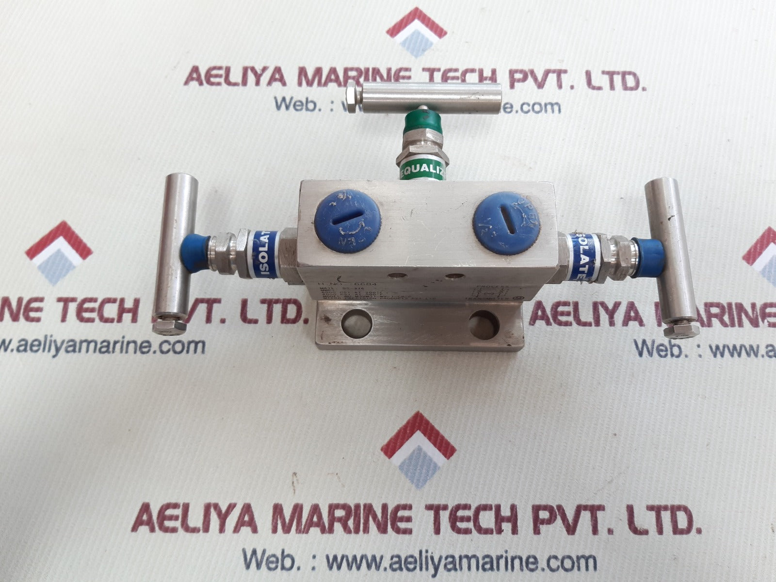 Micro precision m3vm31-wv-1-cb-p valve