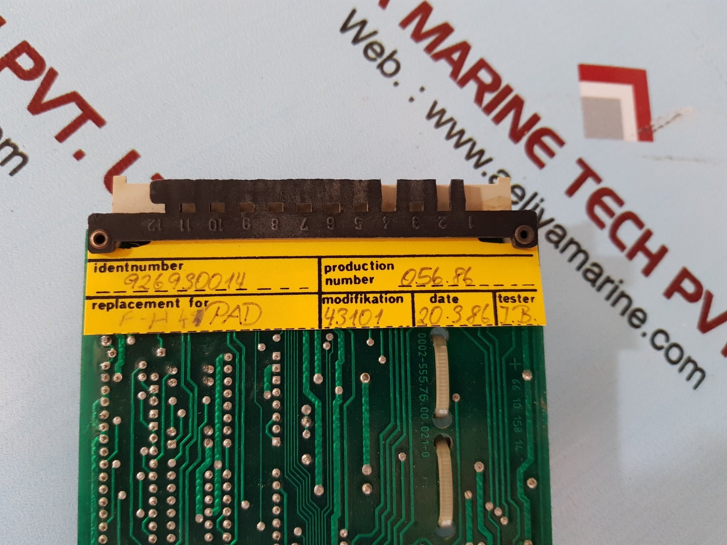 Liebherr 926930014 pcb card 0002-555.76.00.021-0 43101