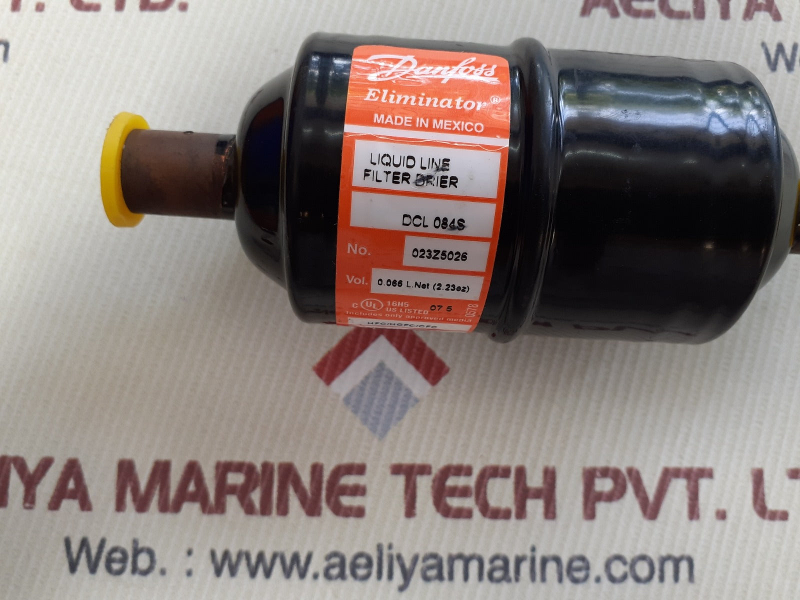 Danfoss eliminator dcl 084s liquid line filter drier 023z5026