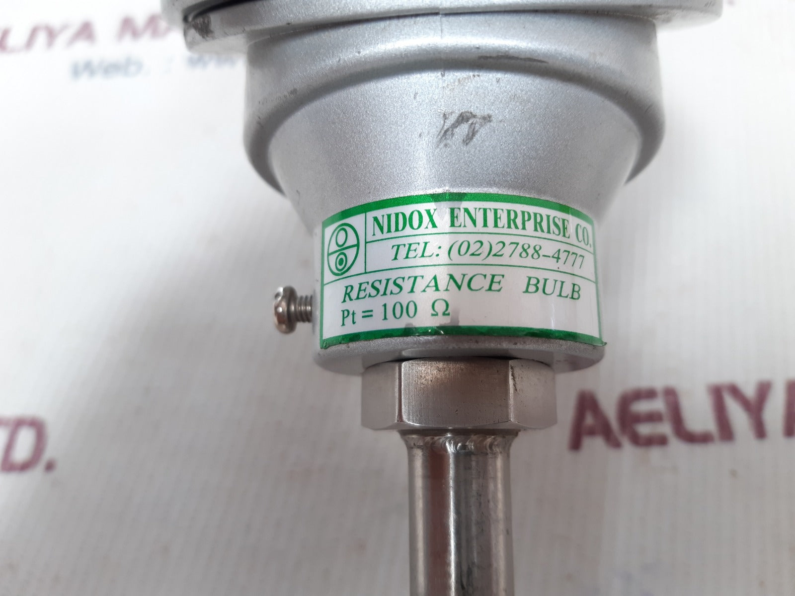 Nidox pt=100 resistance bulb new