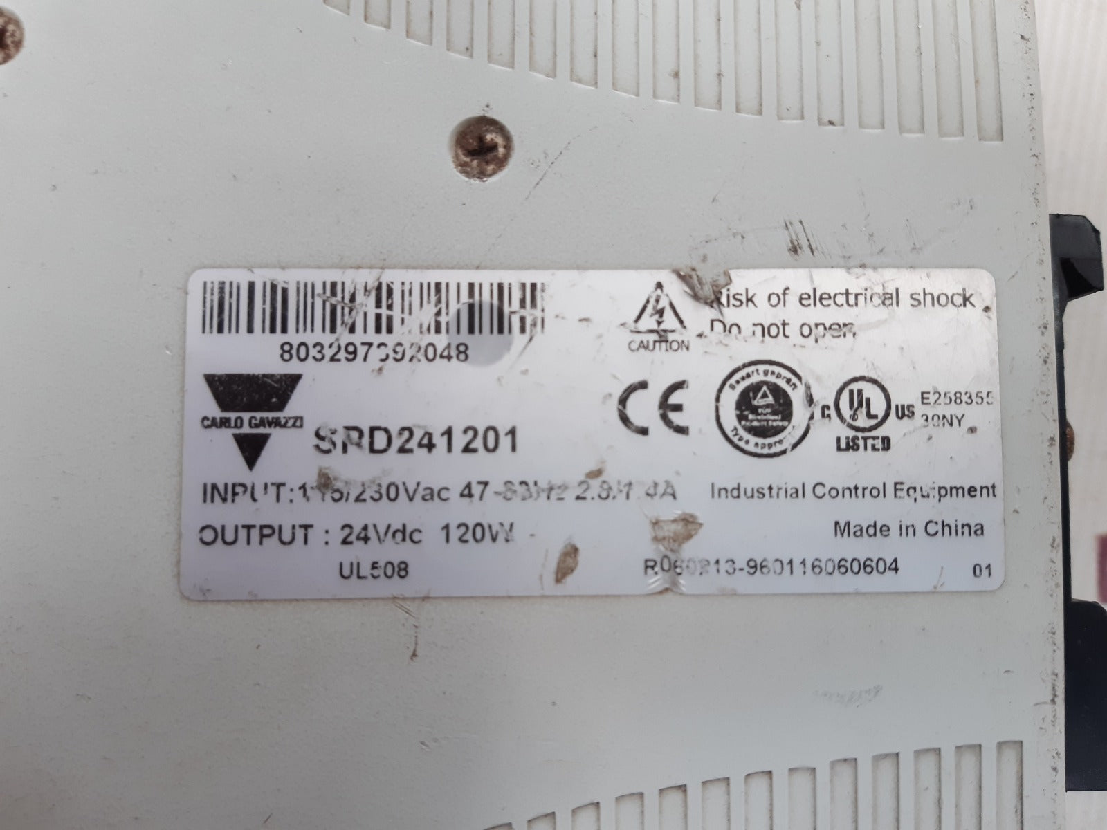 Carlo gavazzi spd241201 power supply
