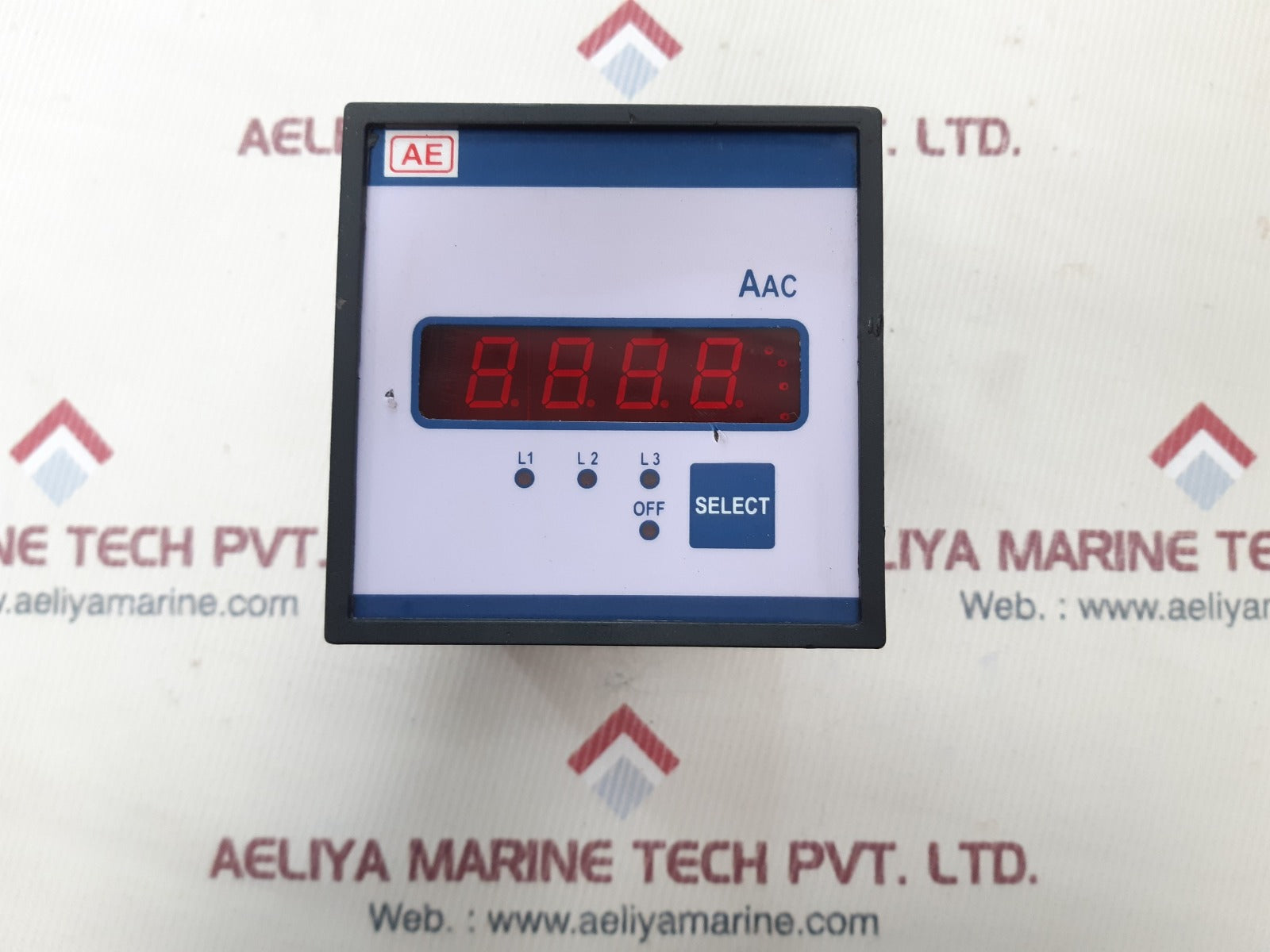 Automatic electric a.c.ammeter