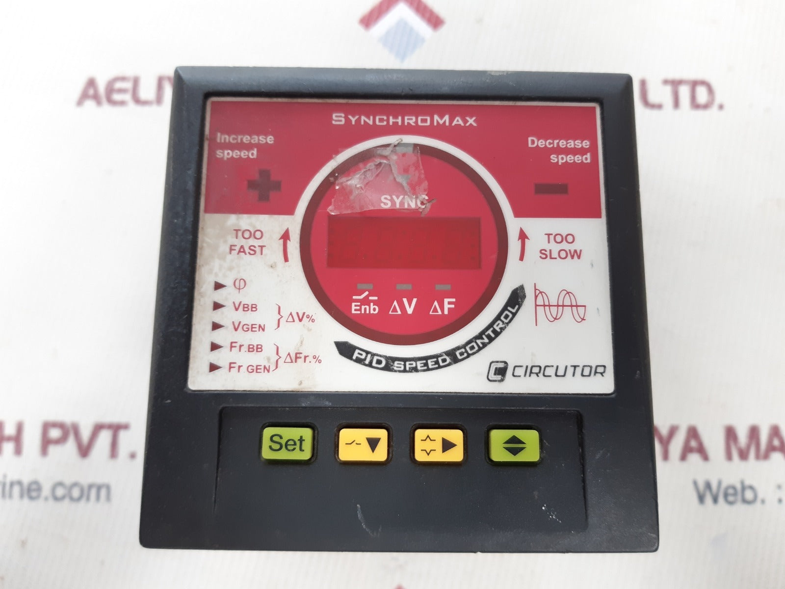 Circutor synchromax pid speed control