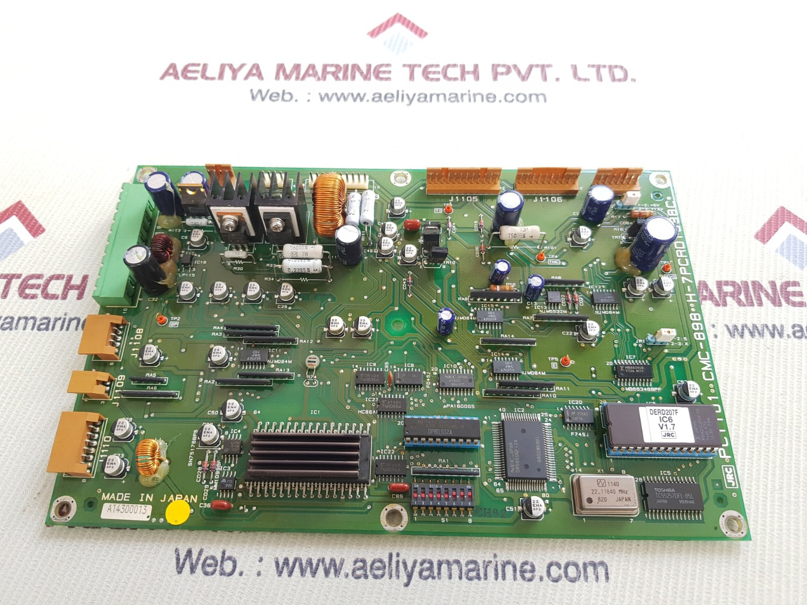 Jrc pc1101 cmc-898 h-7pcrd1398c pcb board