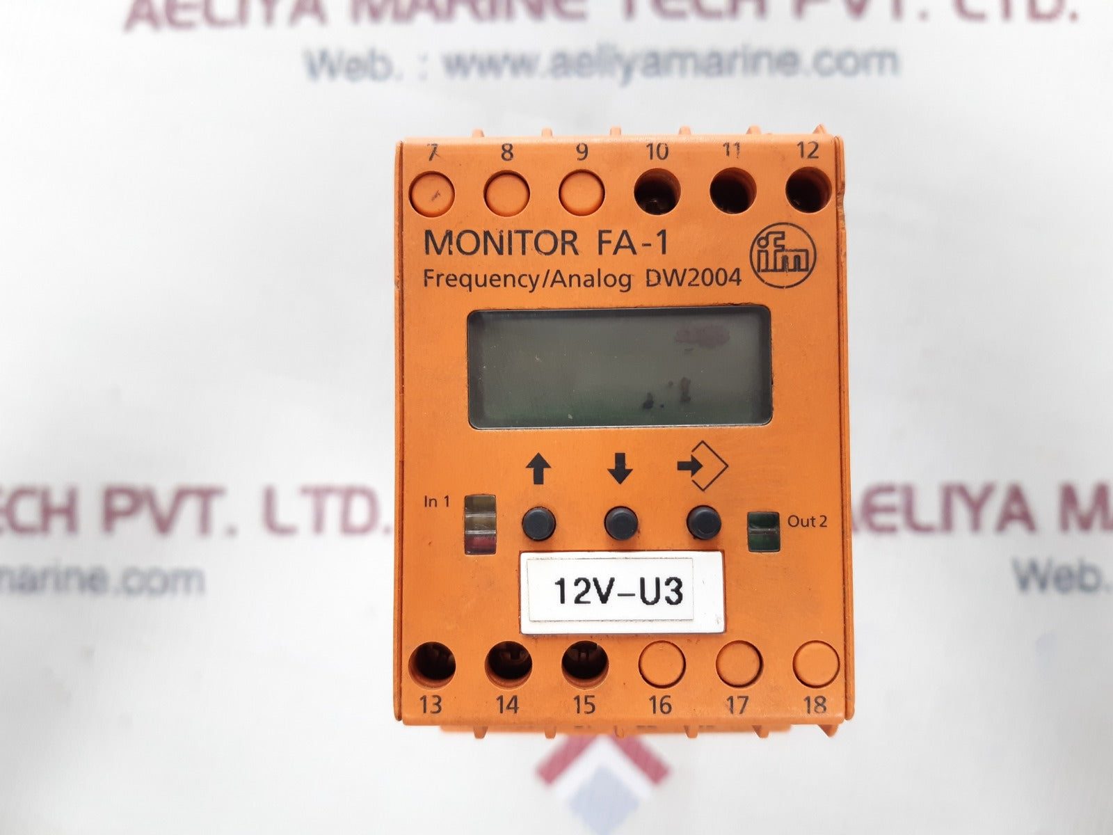 Ifm electronic dw2004 monitor