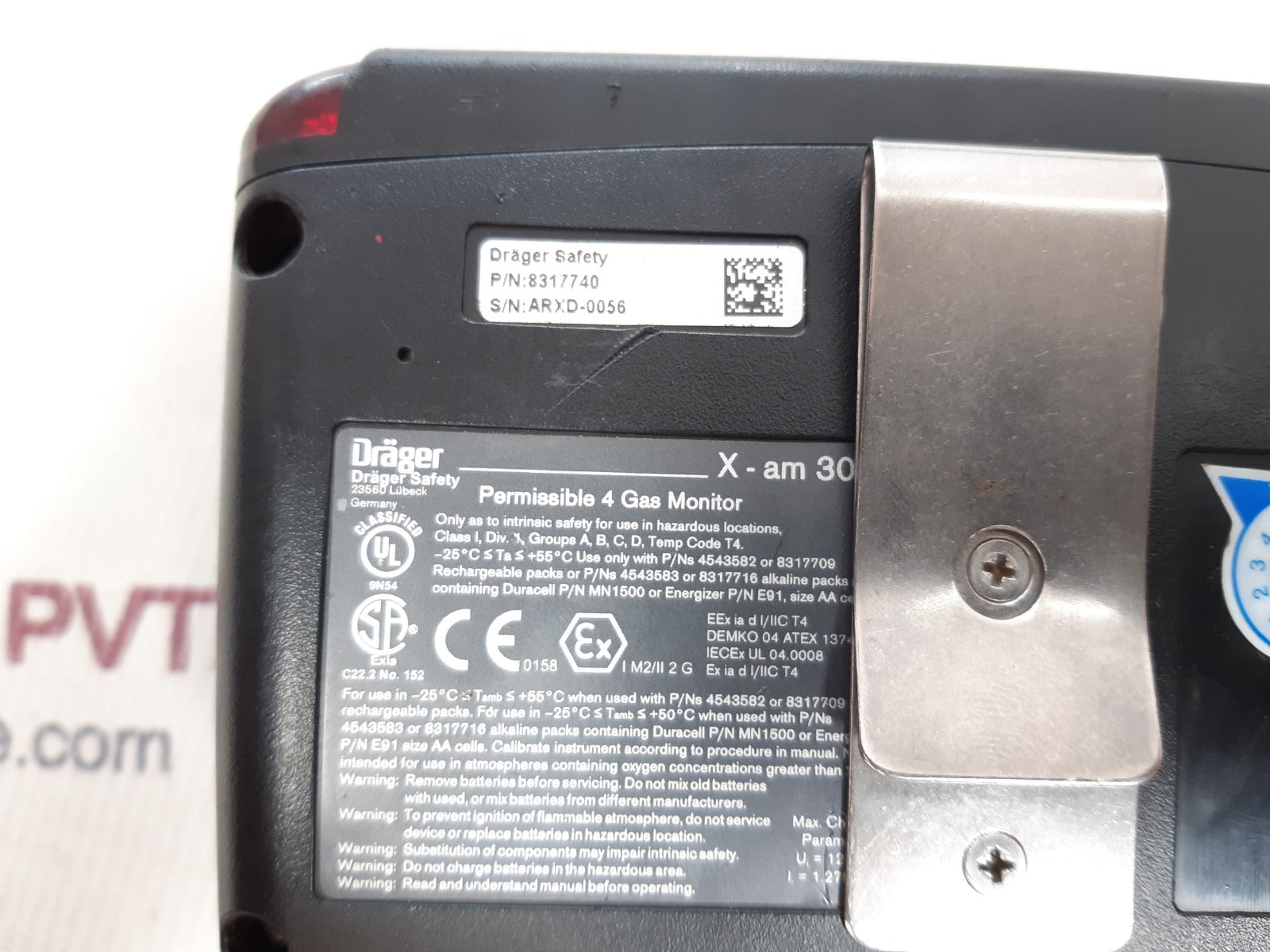 Drager x-am 3000 gas detector 8317740