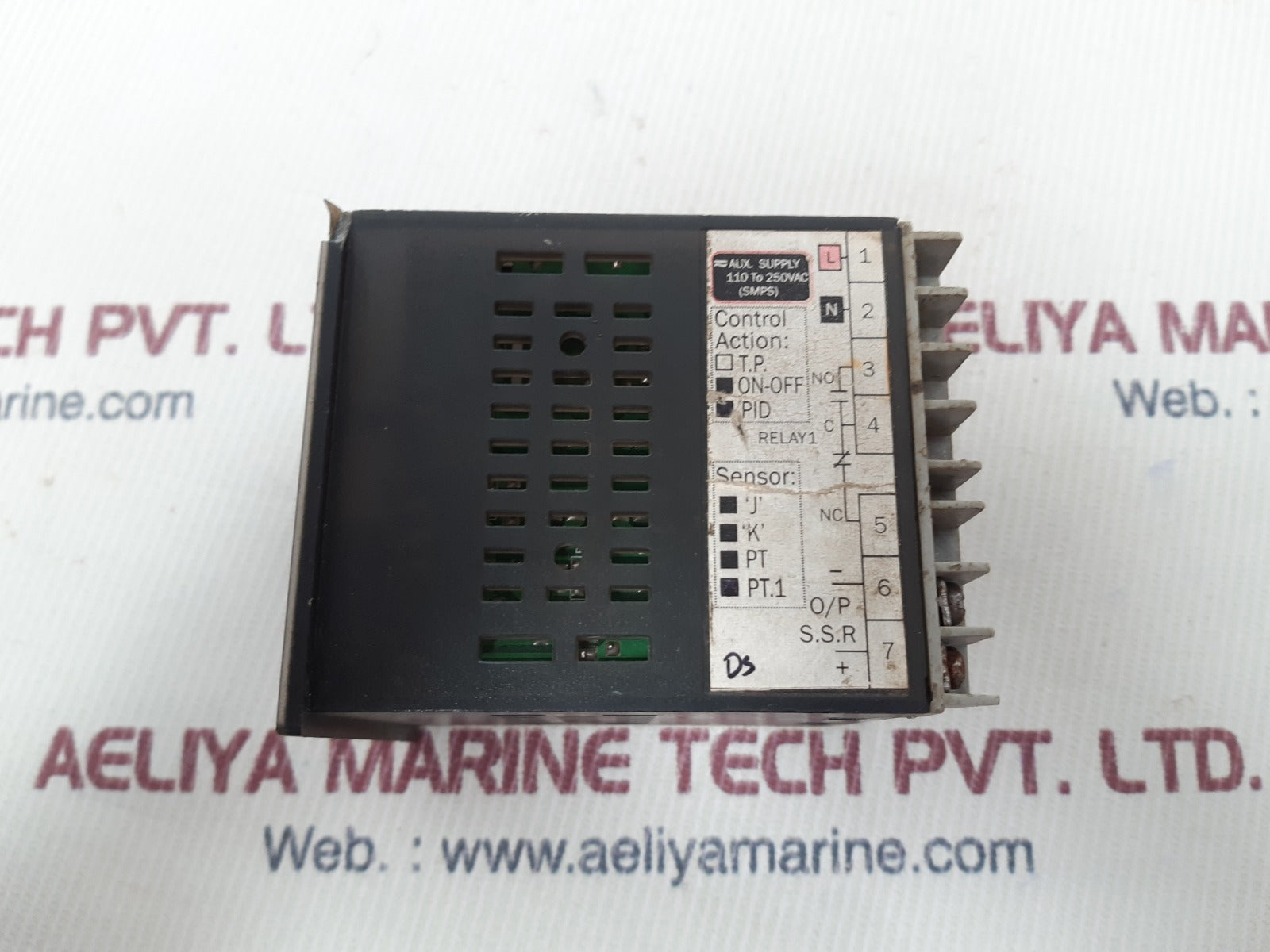 Multispan utc-221p temperature controller