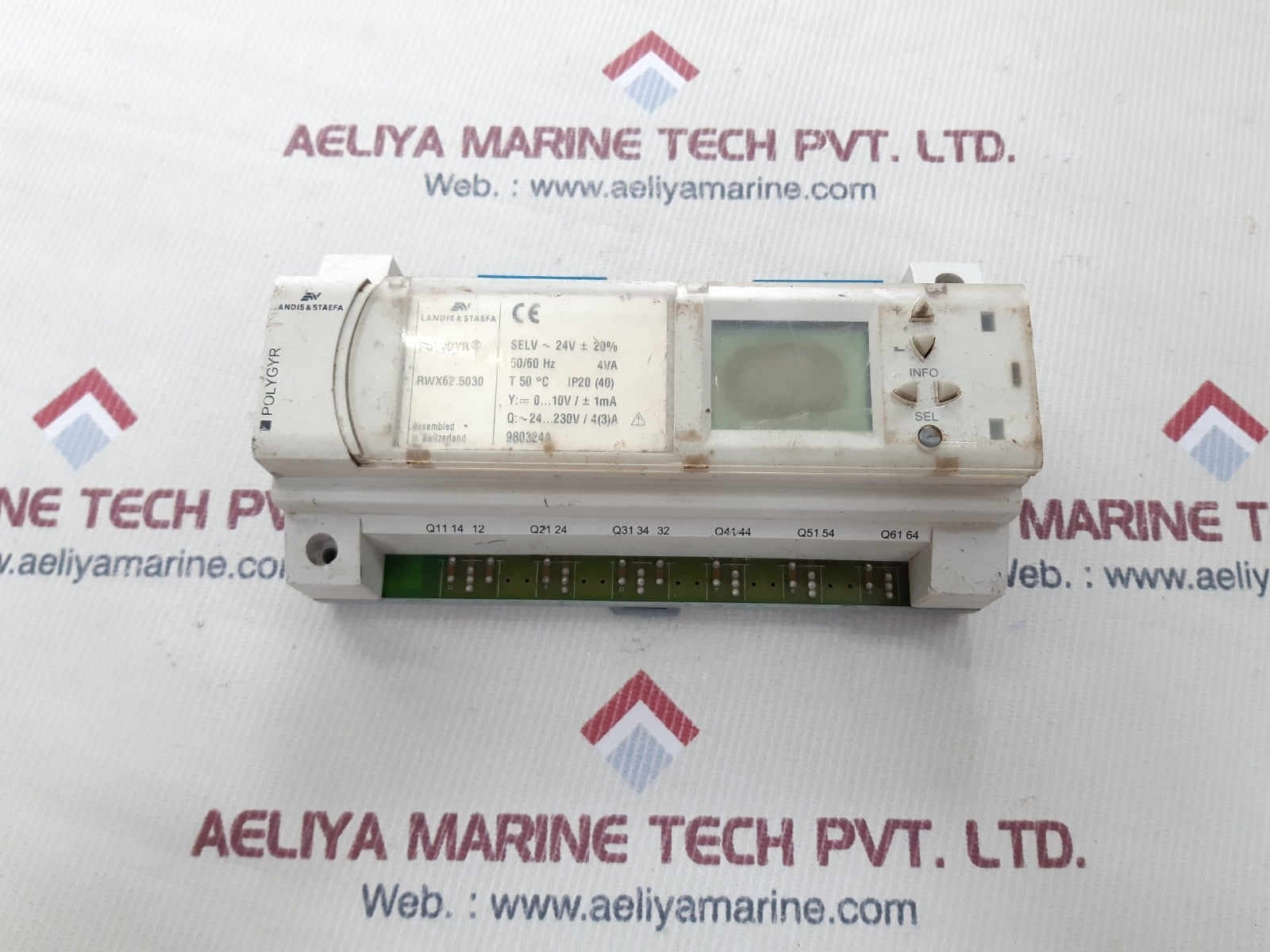 Landis & staefa rwx62.5030 polygyr controller