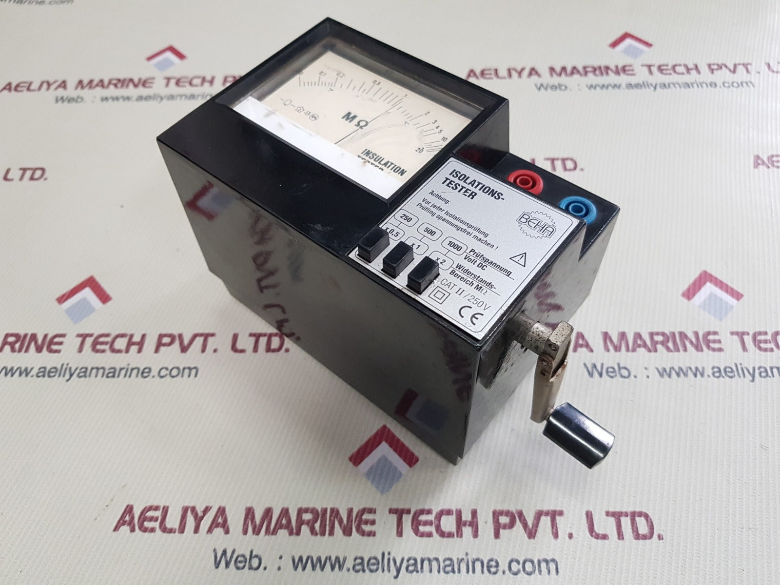 Beha insulation tester cat ii/250v